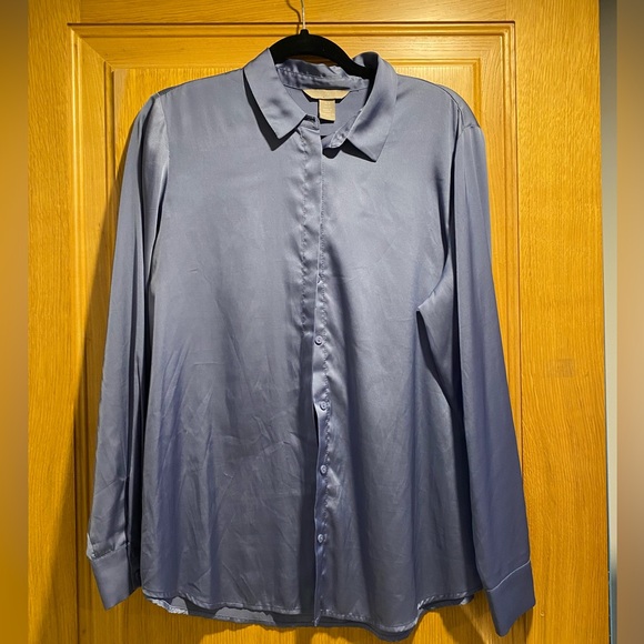 H&M satin dress shirt | 12 - Picture 1 of 5
